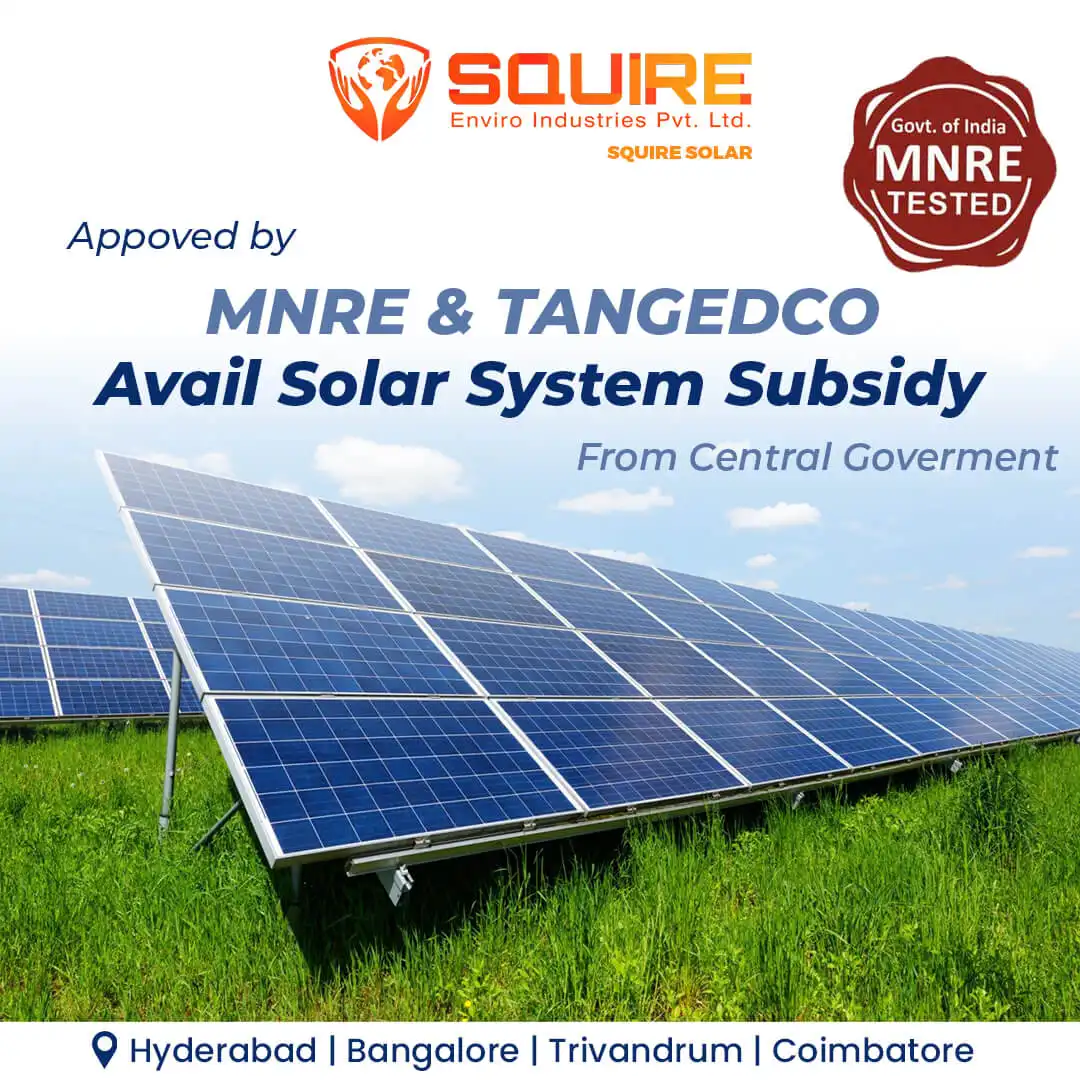 Affordable solar panels in Chennai