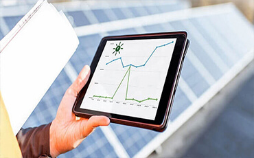 solar with remote monitoring system