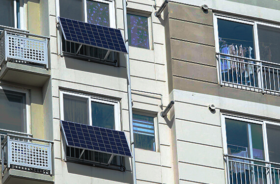 Tata solar balcony